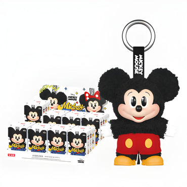 (Net) Mickey Mouse Family Cute Together Keychain Blind Box