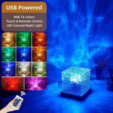 Dynamic Water Wave Projector Lamp