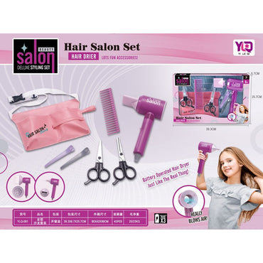 Pretend Play Beauty Hair Salon Set