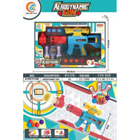 Balls Aerodynamic Gun Toy - Kids' Plastic Shooting Gun Toy