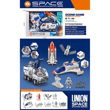 Toy Space Set: Rookie Spaceship Adventure Truck