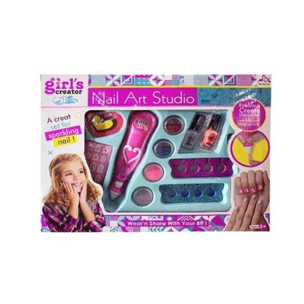 DIY Art Color Children's Manicure Set - Beauty Makeup Toys for Girls