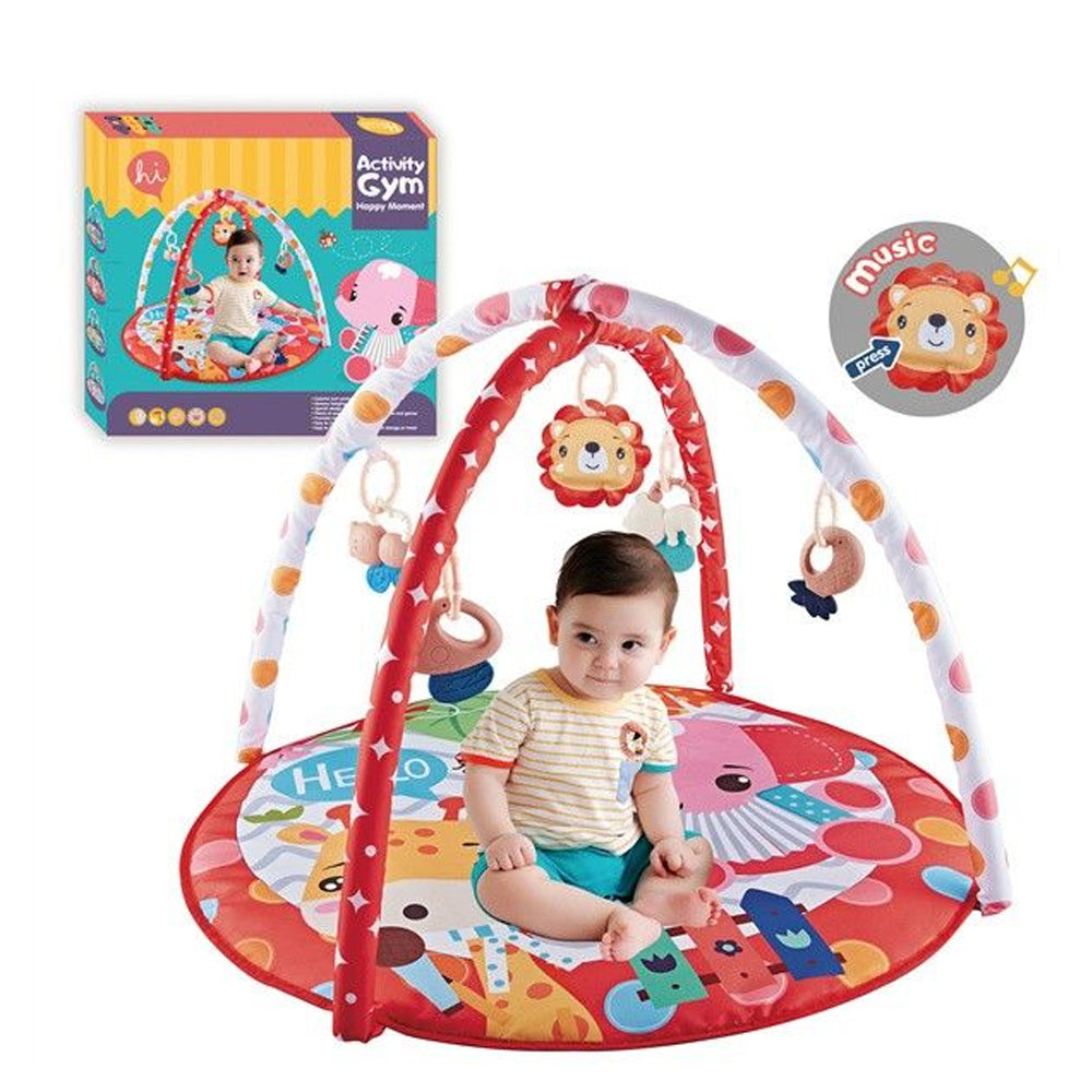 (Net) Soft Baby Gym Play Mat - Engaging Activity Mat for Infants