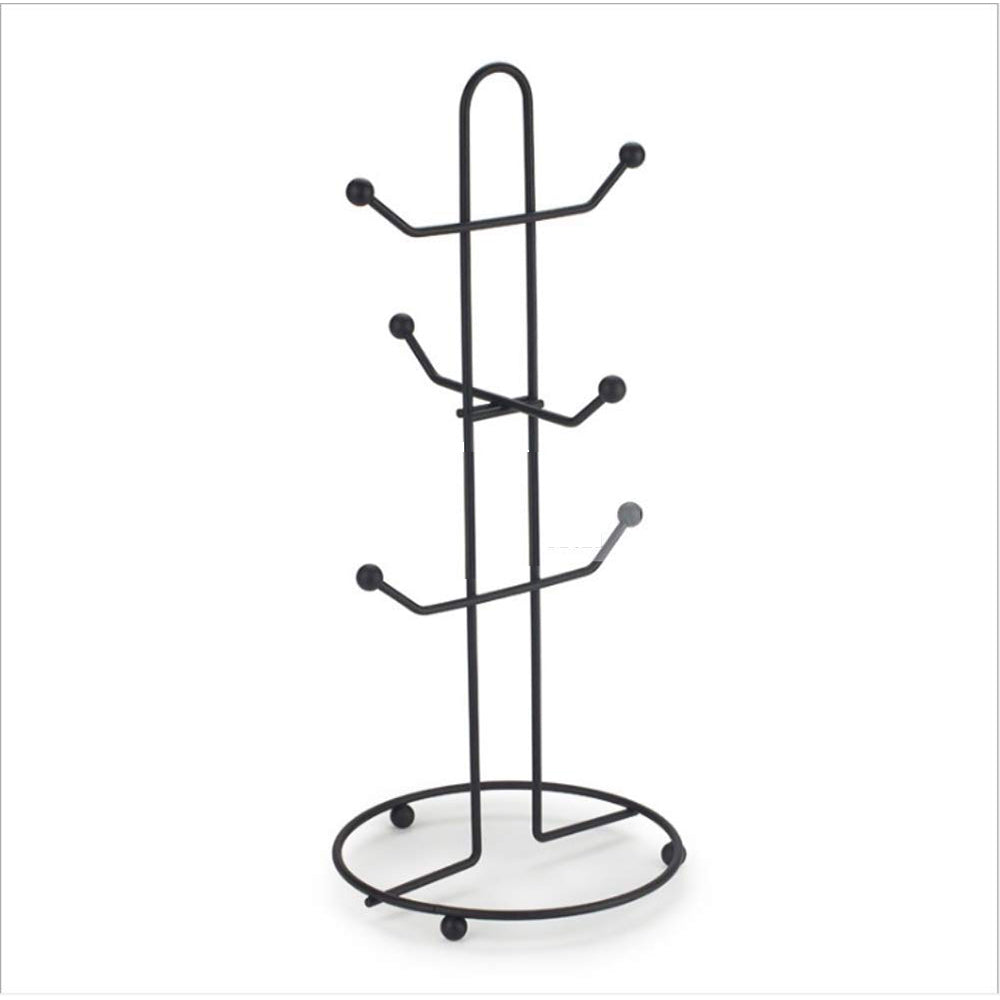 Worthy Shoppee Tea Cup Stand Mug Holder Wrought Iron