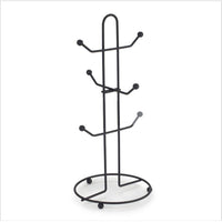 Worthy Shoppee Tea Cup Stand Mug Holder Wrought Iron