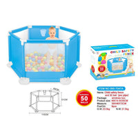 ( Net ) Child Safety Fence Playpen With 50 Balls