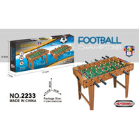 ( NET) Portable Mini Wooden Foosball Table Game