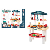 ( Net ) Kitchen Deluxe Trolly Play Set