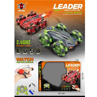 (NET) Spray Stunt Car - 2.4GHz with Music and Lights