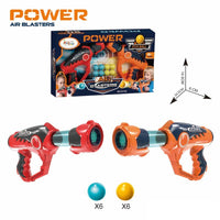 12-Ball Soft Ball Gun Toy - Long Range Outdoor Shooting Game for Boys