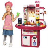 (Net)Play Food Kitchen Toy With Cooking Stove Steam