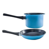 (net) Fry pan 20 cm with Milk Pan 14 cm 2 pcs
