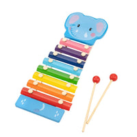 Toy Xylophone 8 Tones With Animal Figures