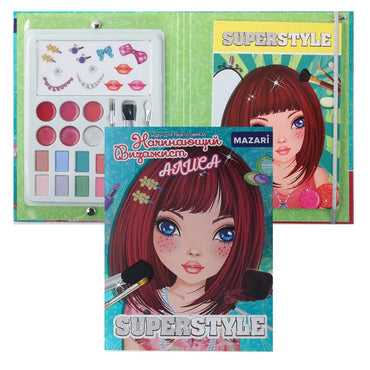 Creative Album With Cosmetics And Stickers