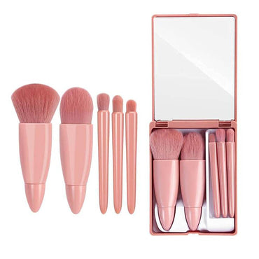 (NET) 5pcs Makeup Brush Set Middle Size