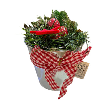 Christmas Decoration Pot 15 cm