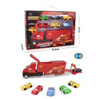 FRI Die-Cast Truck - Carrying 6 Racing Cars
