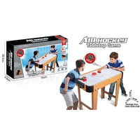 (Net) Family Fun Wooden Ice Air Hockey Table Game Toy / A1364308B