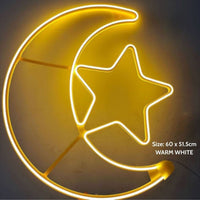 (Net)Ramadan Moon and Star Light