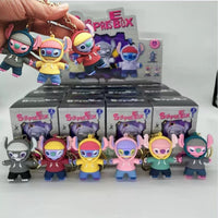 Stitch Genji Street Keychain Blind Box
