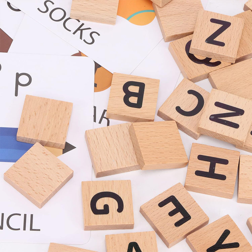 Wooden Word Blocks - A Fun Path to Early Learning