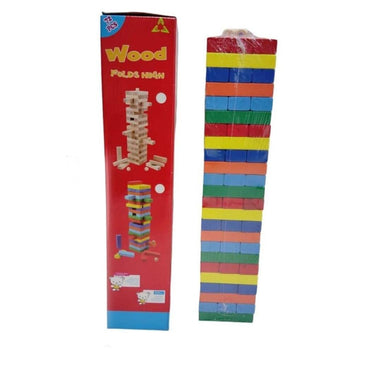 Jenga Color & Number Jumbo