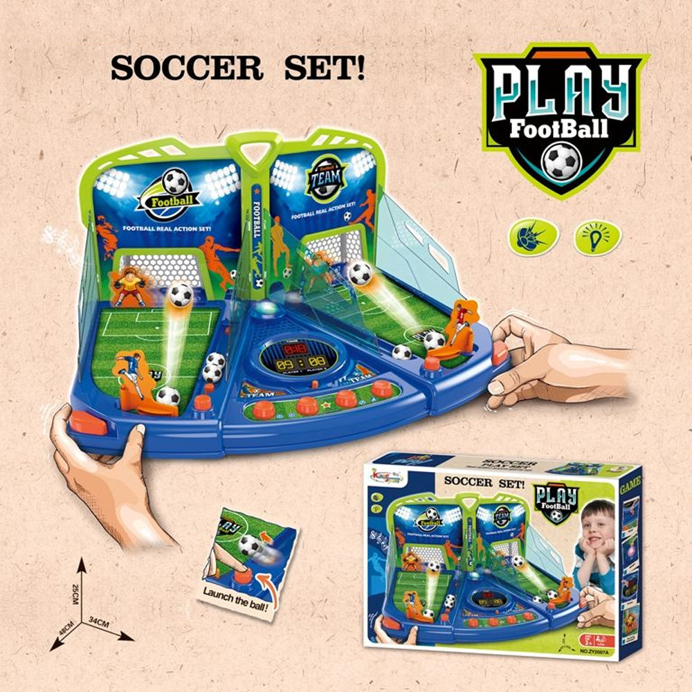 Multi-Player Finger Ejection Mini Soccer Toy Set