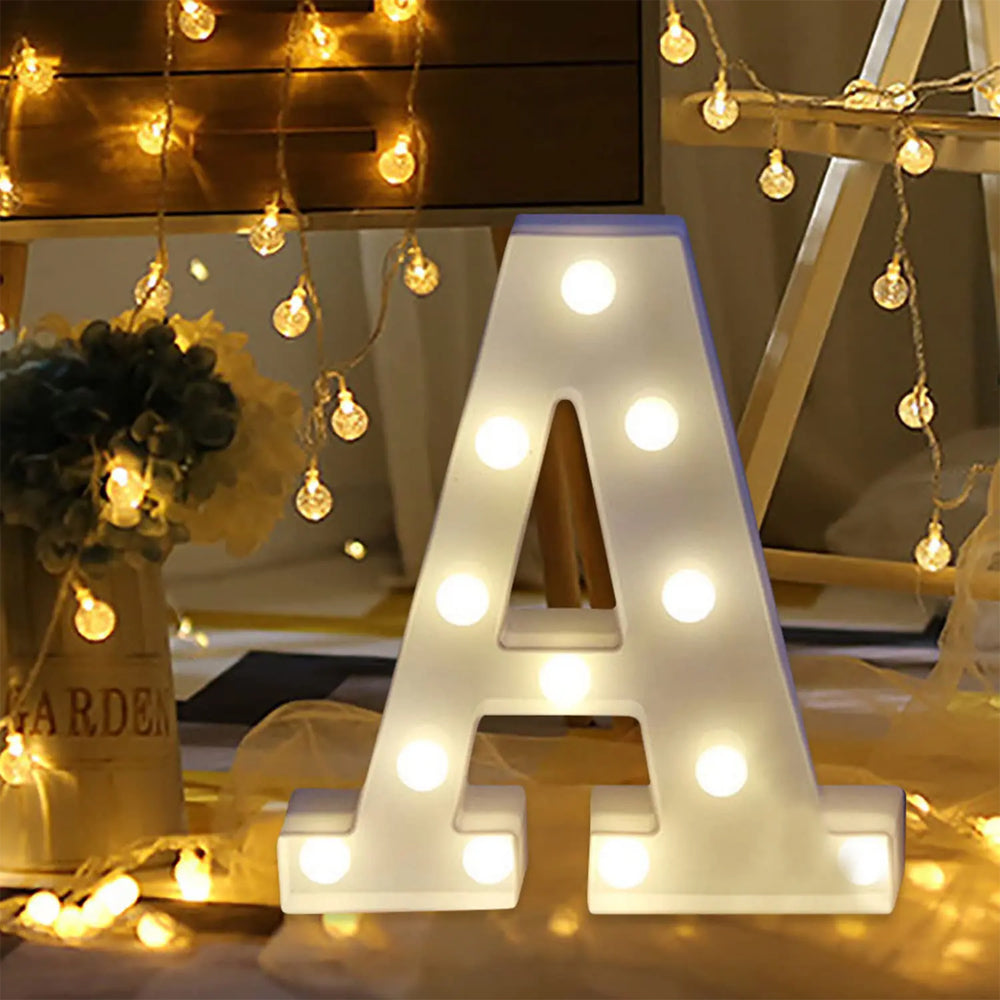 Led Light Alphabet