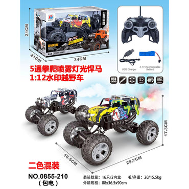 Remote Control Climbing Car with Big Wheels