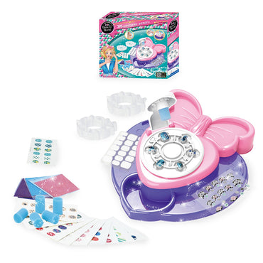 Manicure Set With Pen Stickers Pretend Play Makeup Fashion Beauty