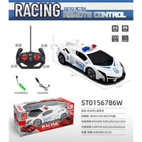 Remote Control Transformer Car: Nitro Speed Drifting Police Car
