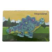 Captivating Wooden Animal and Dinosaur Puzzle Collection