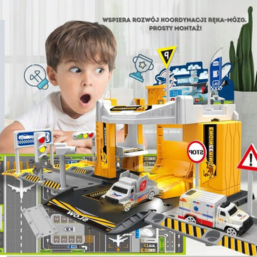 Kids City Theme Plane Station