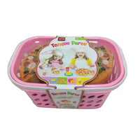 Food Set In A Basket