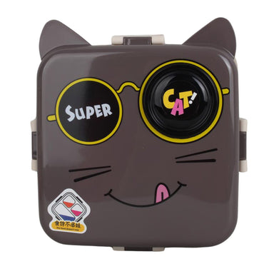 Compartment Cat Lunch Box