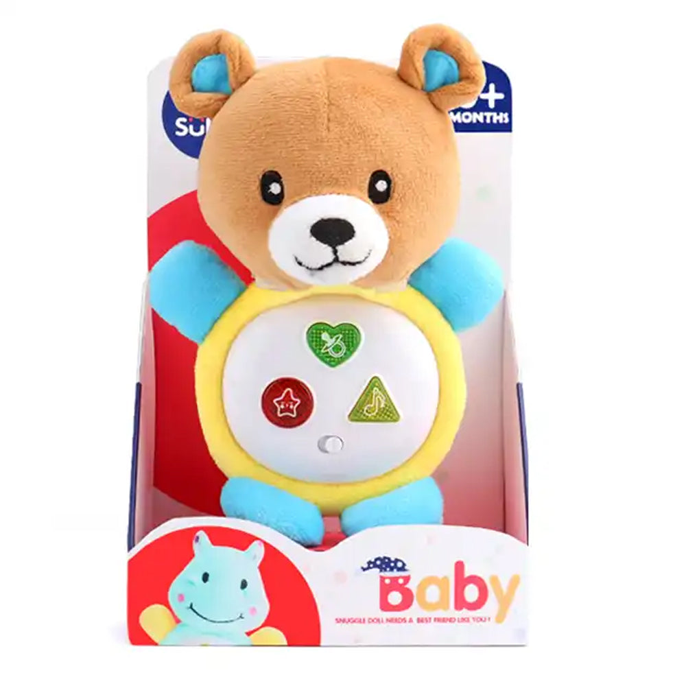 Musical Stuffed Plush Animal Toy with Appease Light