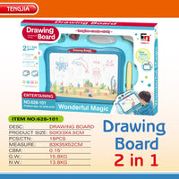 Kid's Magnetic Drawing Slate Board - Educational Learn & Play Toy
