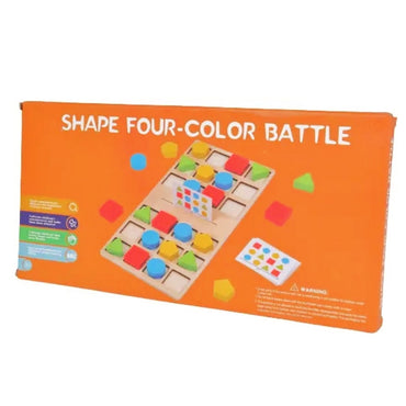 Wooden Shape Color Matching Board Game / KL1800