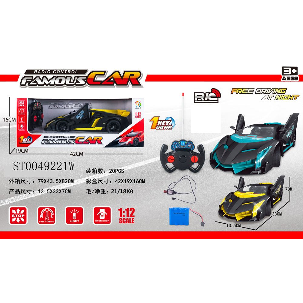 (NET) Remote-Controlled Racing Car - Rechargeable