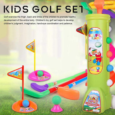 Crackles Golf Cub Set for Kids for Indoor and Outdoor Sports