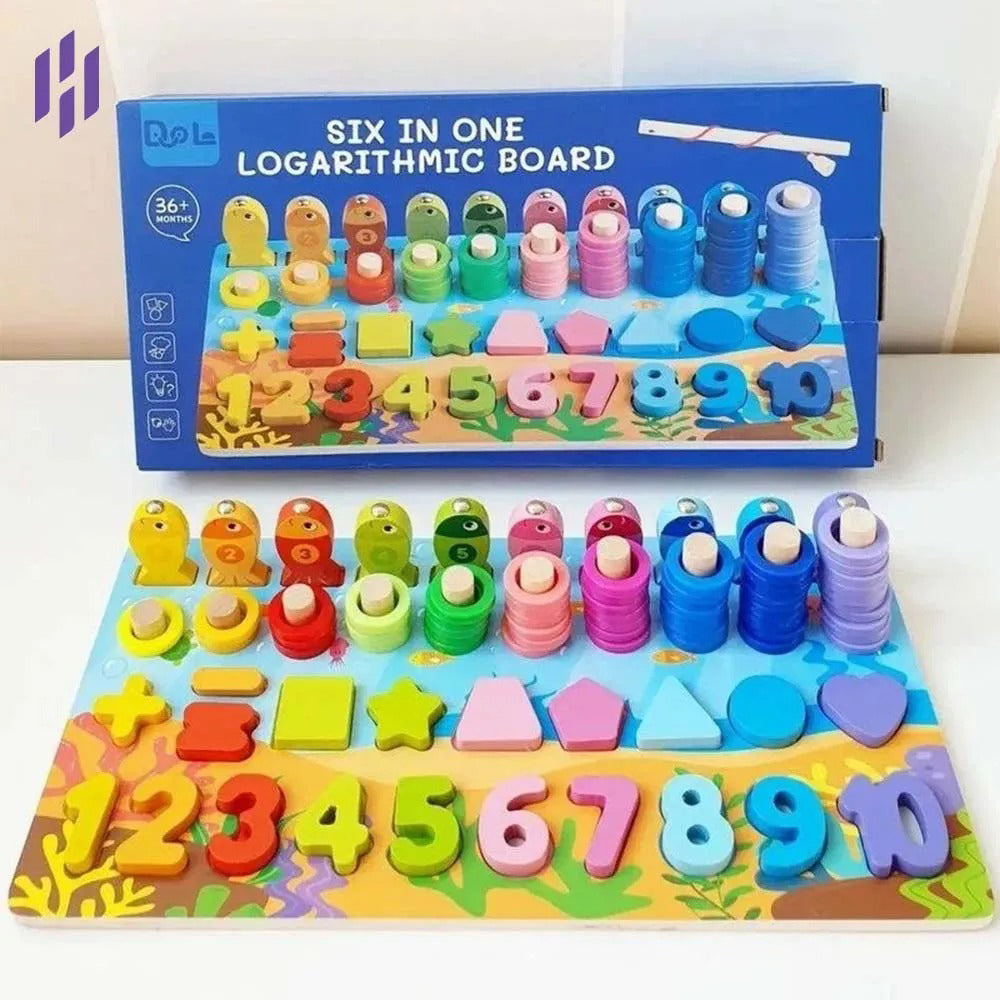 Six in One Logarithmic Board