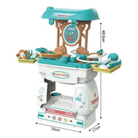 Kids Pretend Play 2 in 1 Medicine Box