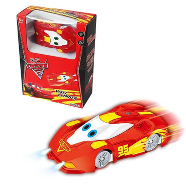 (Net)McQueen's Car drives On Wall With A Remote Control