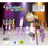 (Net) Magnetic 3-in-1 Educational Drawing Board for Kids