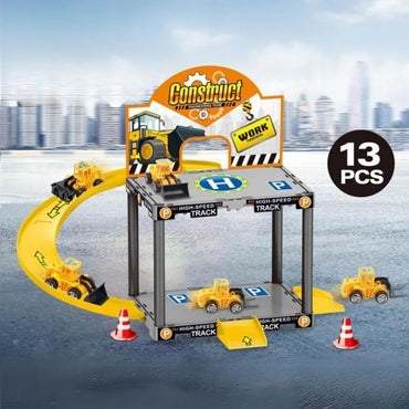 Two-story Car Track Station