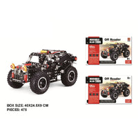 475-Piece Metal Off-Roader DIY Building Blocks Se