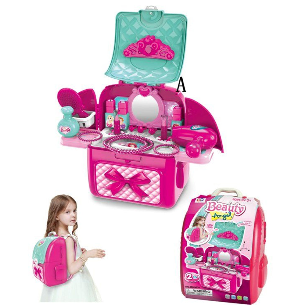 (Net) Luxury New Design Mirror Dresser Toy Makeup Set for Children