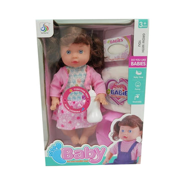 Cute Baby Doll with Nursing Tools