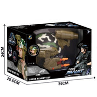 Kids Tactical Multifunctional Helmet Set