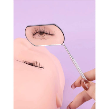 (NET) Stainless Steel Eyelash Mirrors